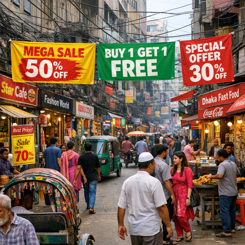 Exclusive Discounts Await: Top Deals from Dhaka’s Local Businesses