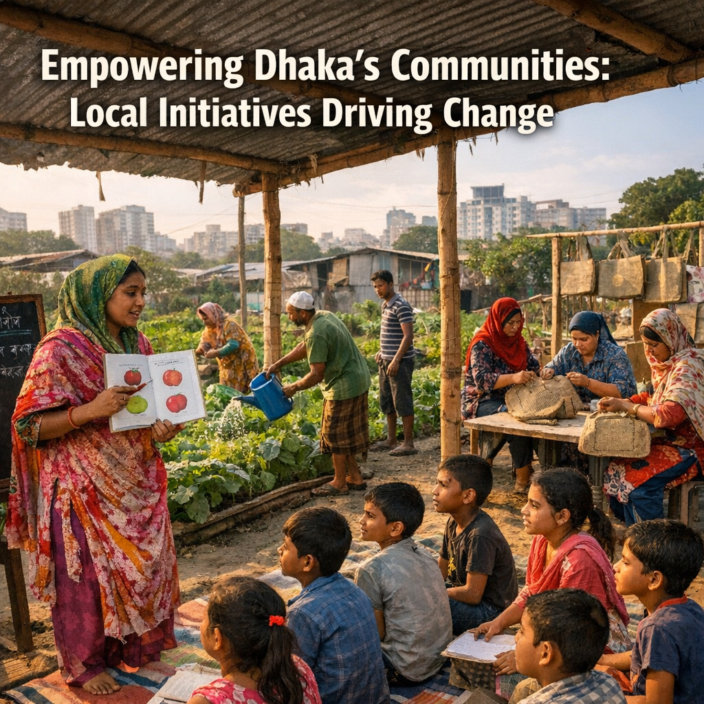 Empowering Dhaka’s Communities: Local Initiatives Driving Change