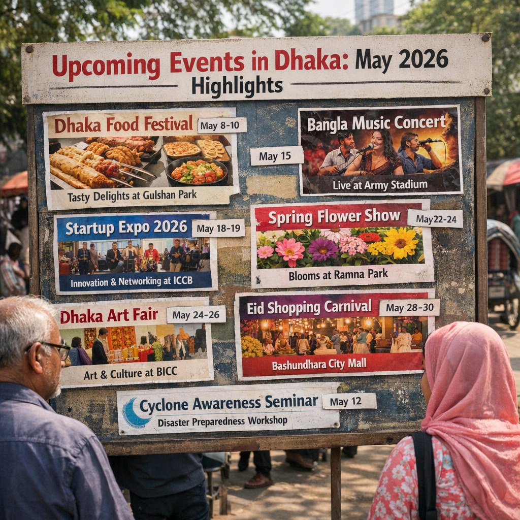 Upcoming Events in Dhaka: May 2026 Highlights