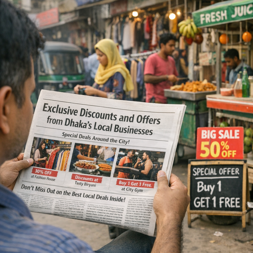 Exclusive Discounts and Offers from Dhaka’s Local Businesses