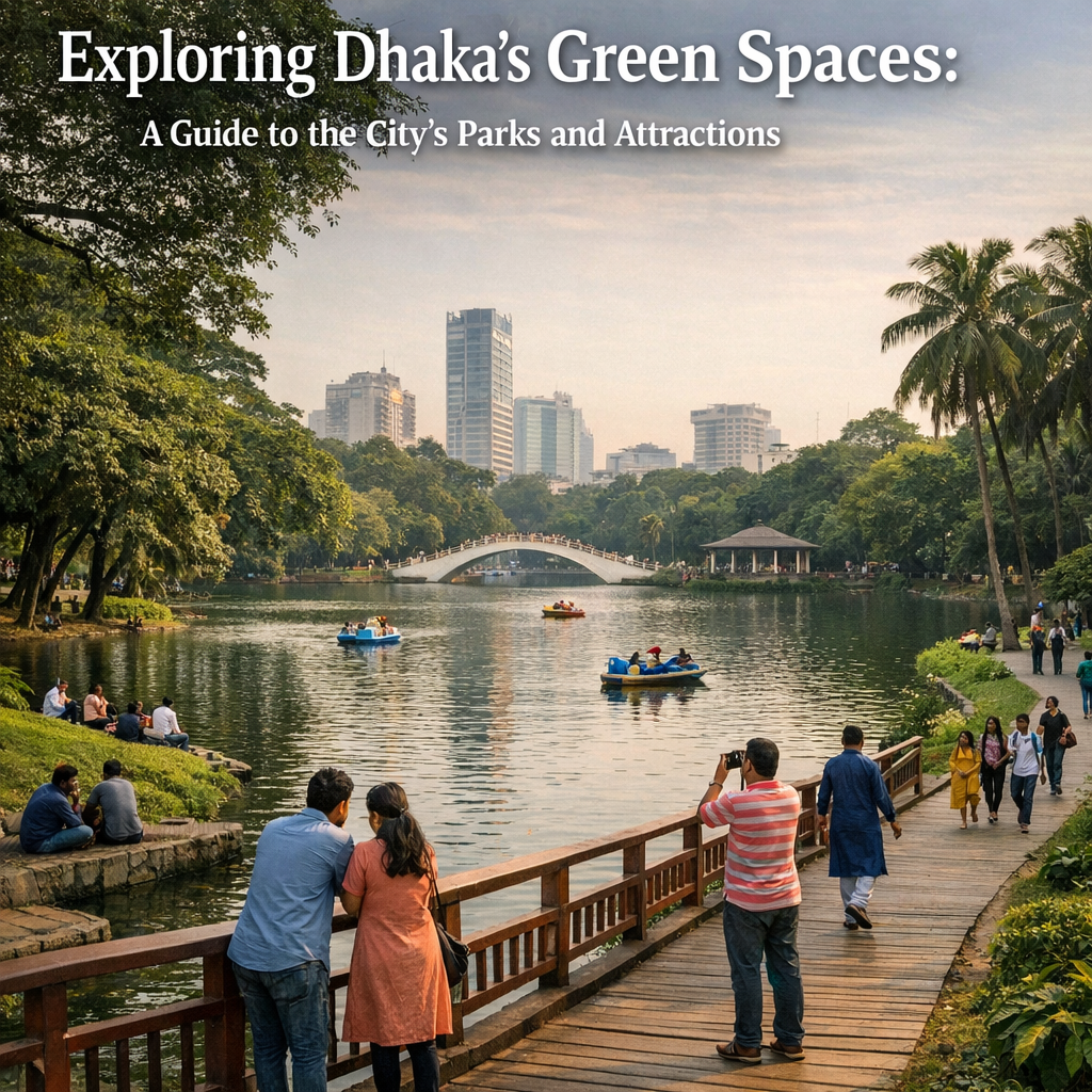 Exploring Dhaka’s Green Spaces: A Guide to the City’s Parks and Attractions