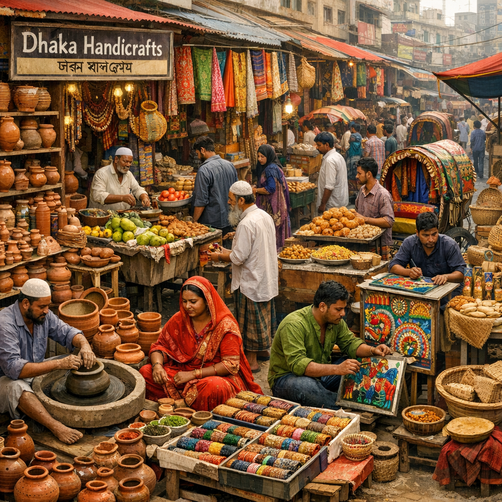 Dhaka’s Economic Landscape: The Pivotal Role of Micro and Cottage Industries