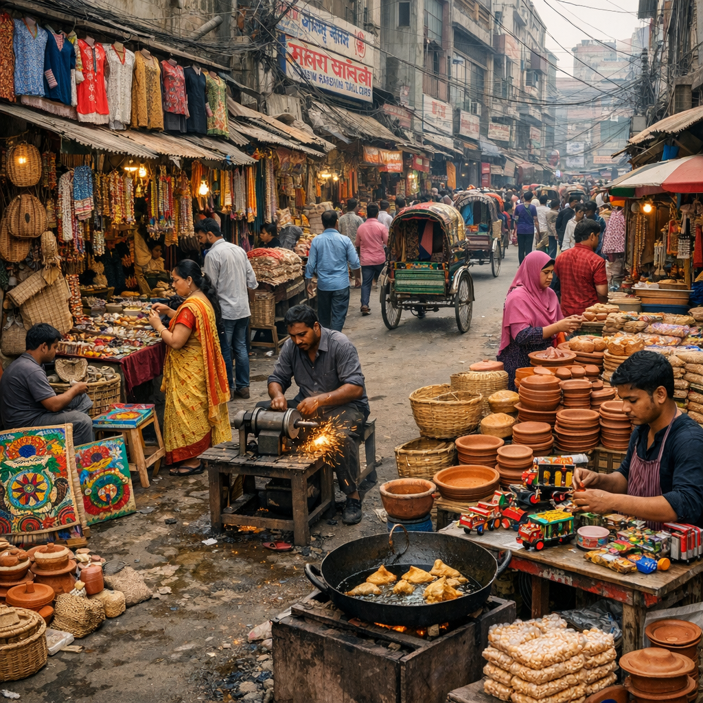 Dhaka’s Economic Landscape: The Rise of Micro and Cottage Industries